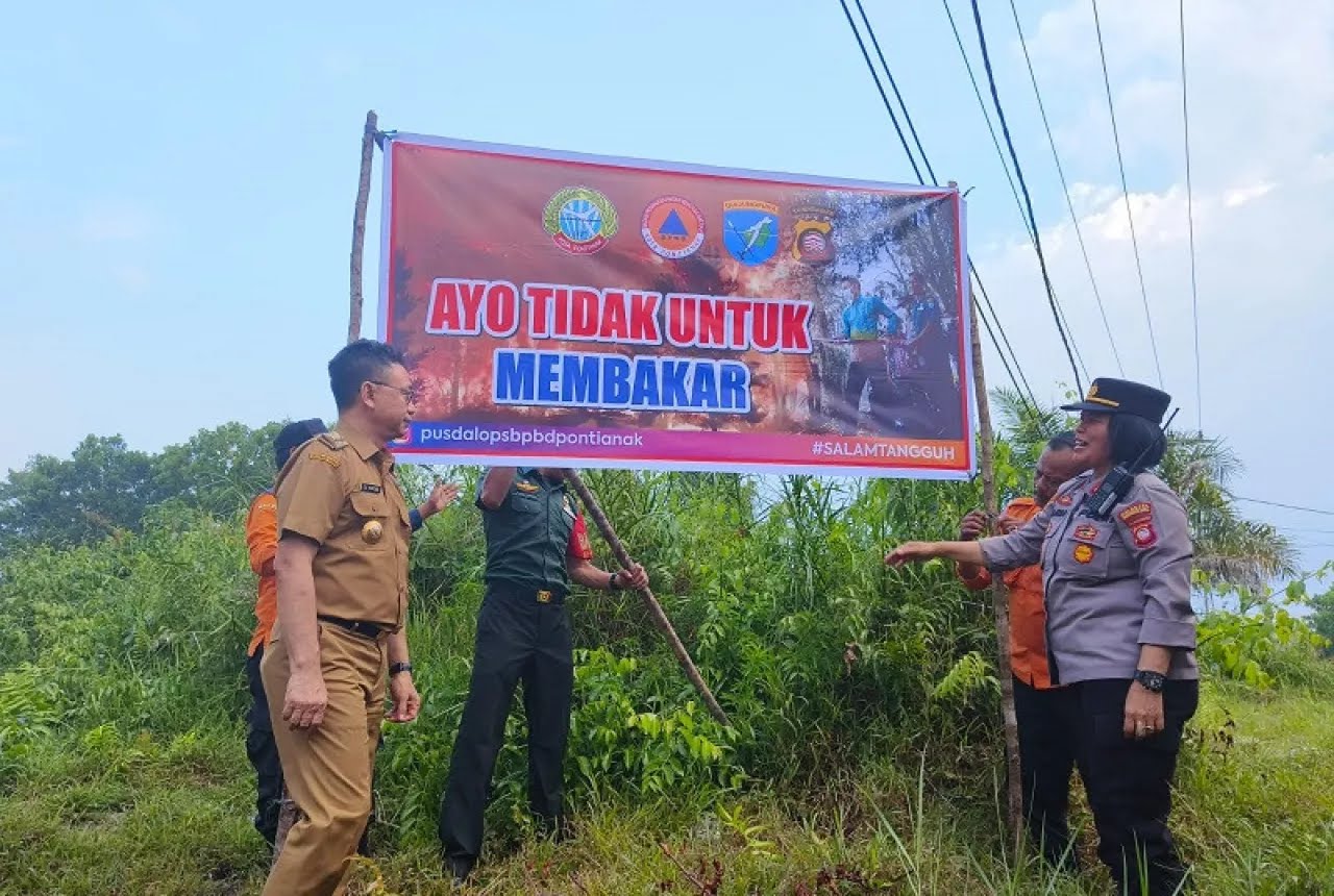 Asap Mulai Terasa, Pontianak Siaga Penuh Hadapi Ancaman Karhutla