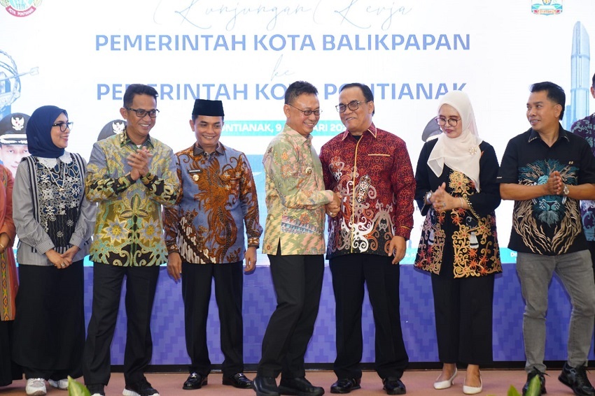 Belajar Pelayanan Publik Terbaik, Pemkot Balikpapan Kunjungi Kota Pontianak